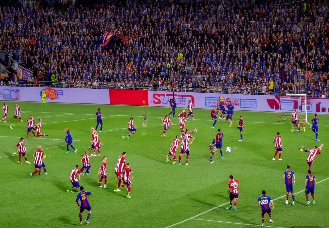 梅西领衔巴萨对决赫塔菲：焦点战精彩回顾与